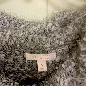 EUC WORN ONCE Lauren Conrad gray sweater